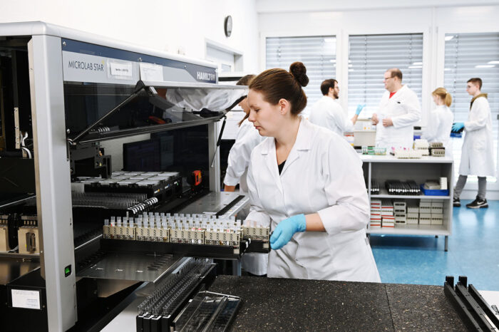 laborant mikrobiologie